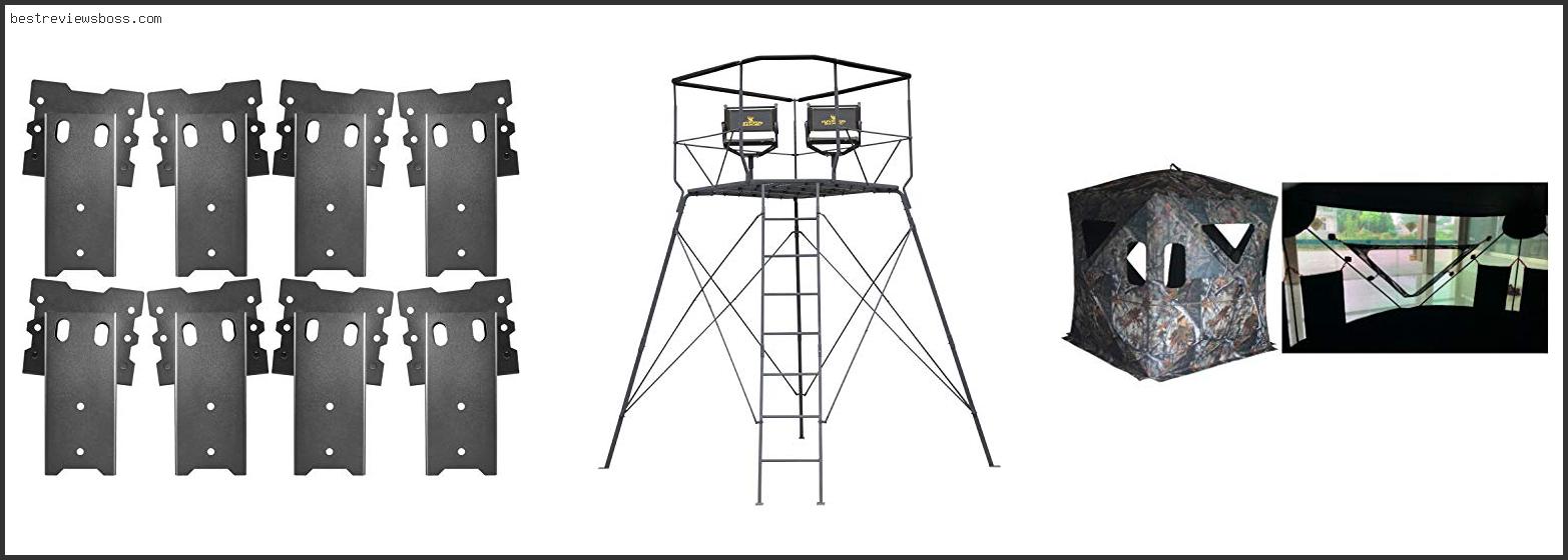 Top 7 Best Elevated Hunting Blinds For 2022