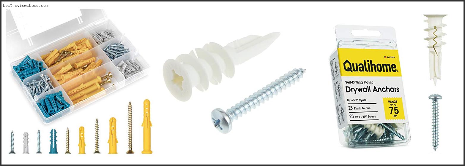 Top 7 Best Anchor Screws For Drywall For 2022