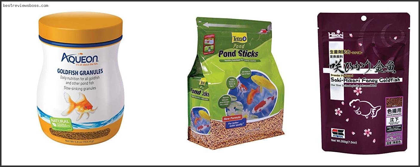 Top 7 Best Fish Food For Goldfish For 2022