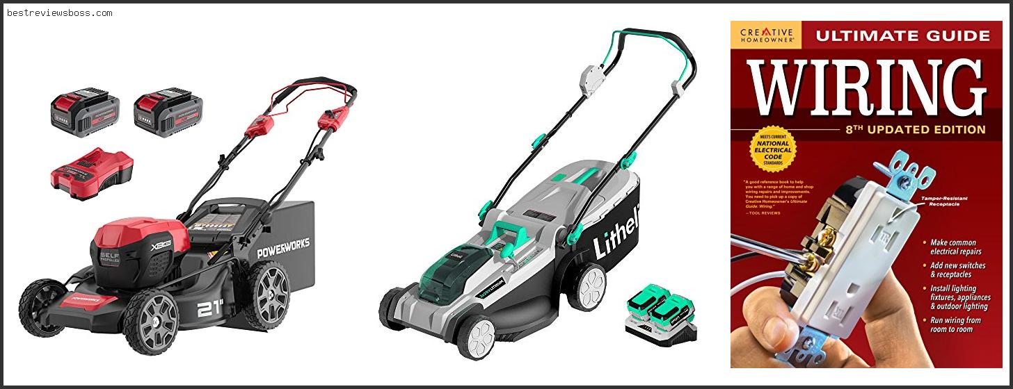 Top 7 Best Electric Mower For Small Garden For 2022