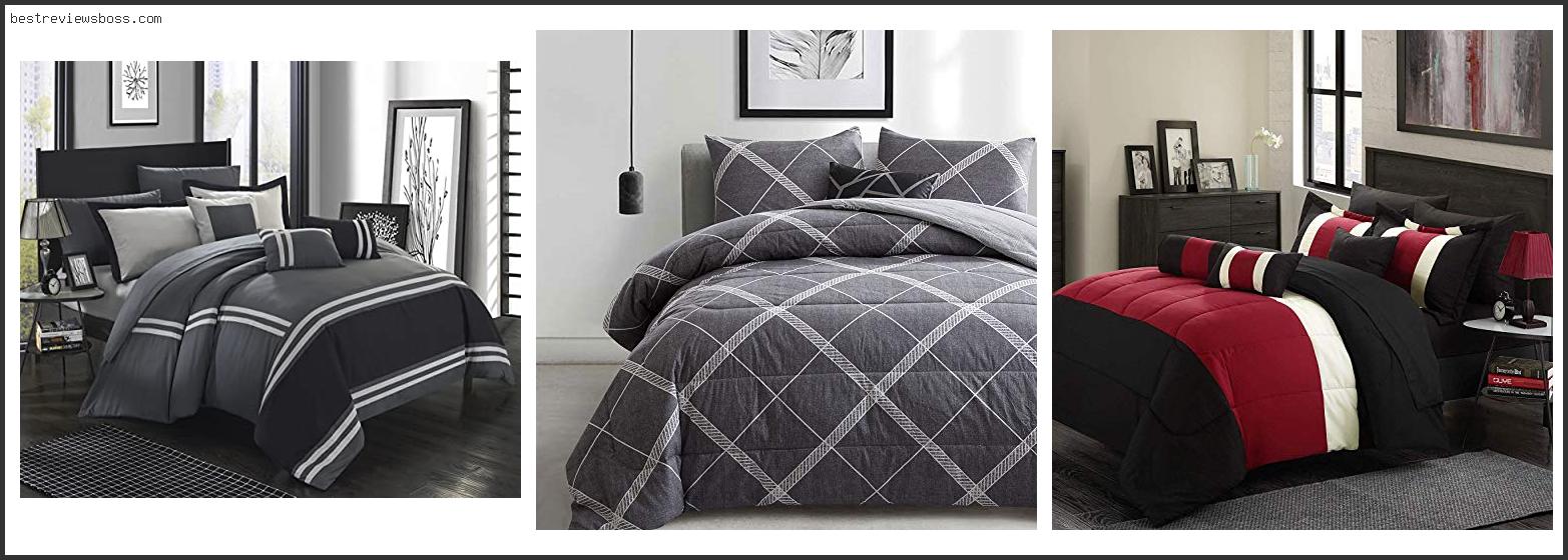 Top 7 Best Comforter Sets For Men For 2024