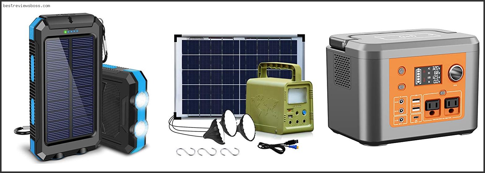 Top 7 Best Camping Solar Power Bank For 2022