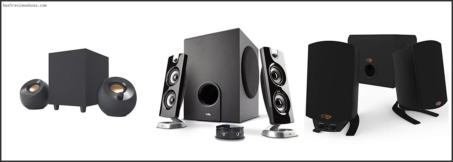 Top 7 Best 2.1 Pc Speakers Under 100 For 2022