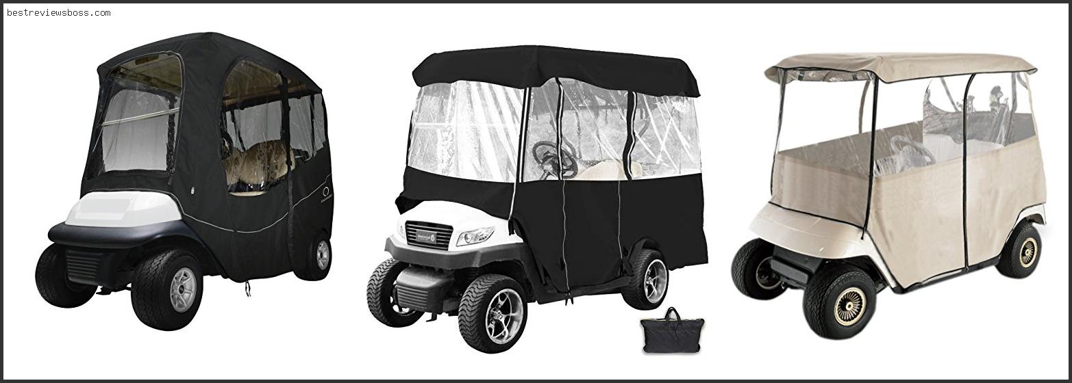 Top 7 Best Golf Cart Rain Cover In 2022