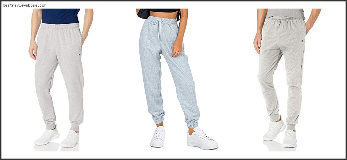 Top 7 Best Grey Joggers In 2022