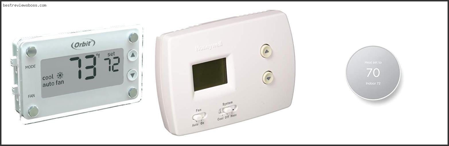 Top 7 Best Non Smart Programmable Thermostat In 2022