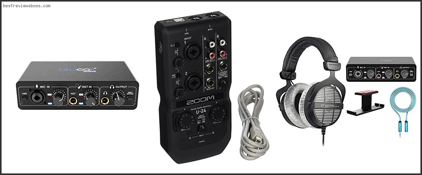 Top 7 Best Portable Usb Audio Interface In 2022