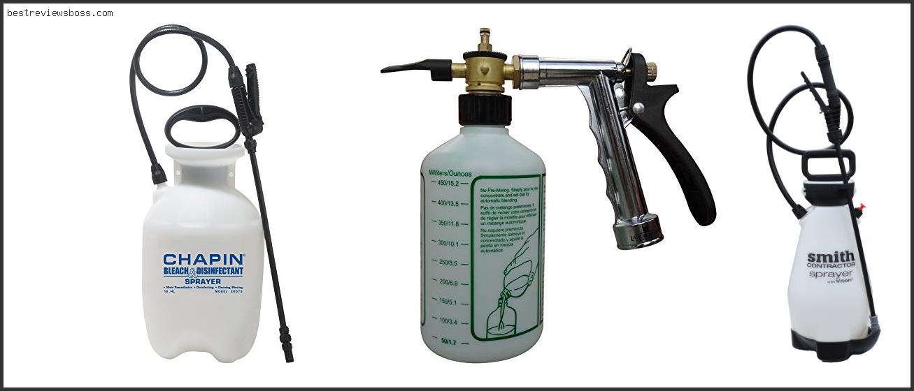 Top 7 Best Insecticide Sprayer