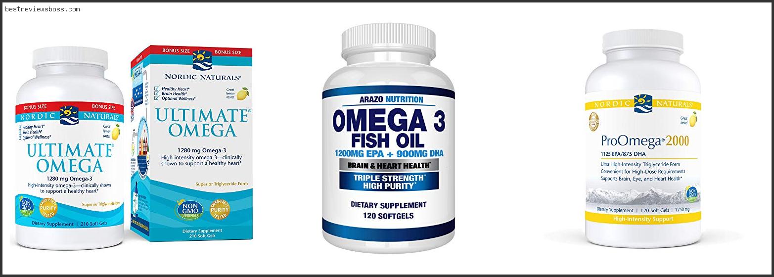 Best Fish Oil For High Cholesterol