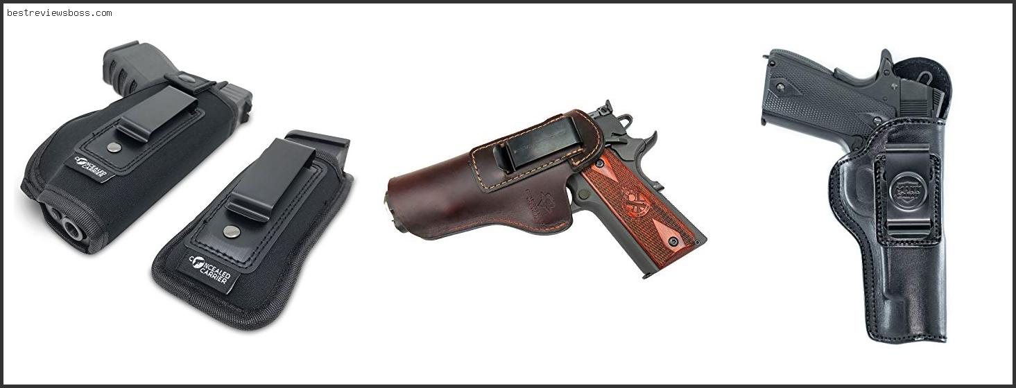 Top 7 Best Appendix Carry Holster For 1911 For 2022