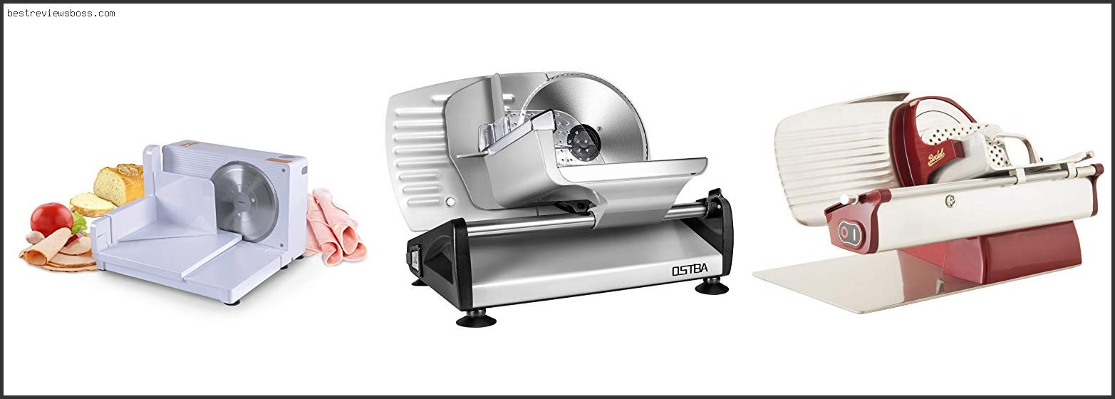 Top 7 Best Electric Bread Slicer For 2022