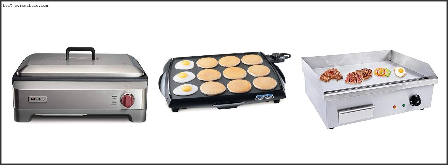 Top 7 Best Extra Large Electric Griddle For 2022