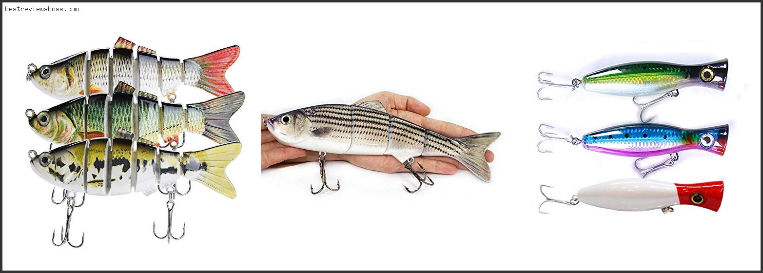 Top 7 Best Artificial Lures For Striped Bass For 2022