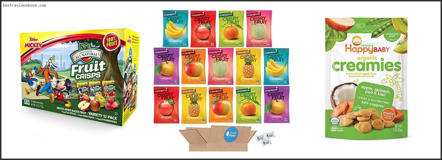 Top 7 Best Dried Fruit For Toddlers For 2022